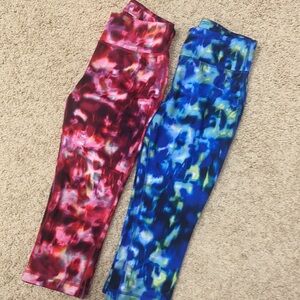 🌺3/$15 Set/2 DanskinNOW DriMore Cropped Leggings Size XS
